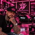 Moneyvation™ Signature Crown Snapback  Fearless Pink