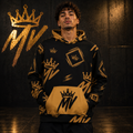 Moneyvation  Black & Gold Signature Print Premium Cotton Hoodie