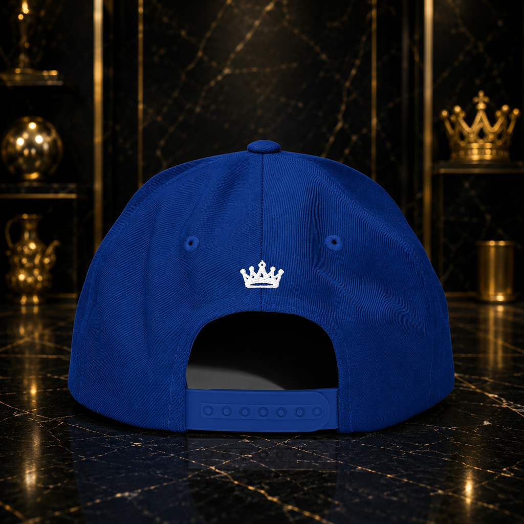 Moneyvation™ Signature Snapback Hat Summit White thread