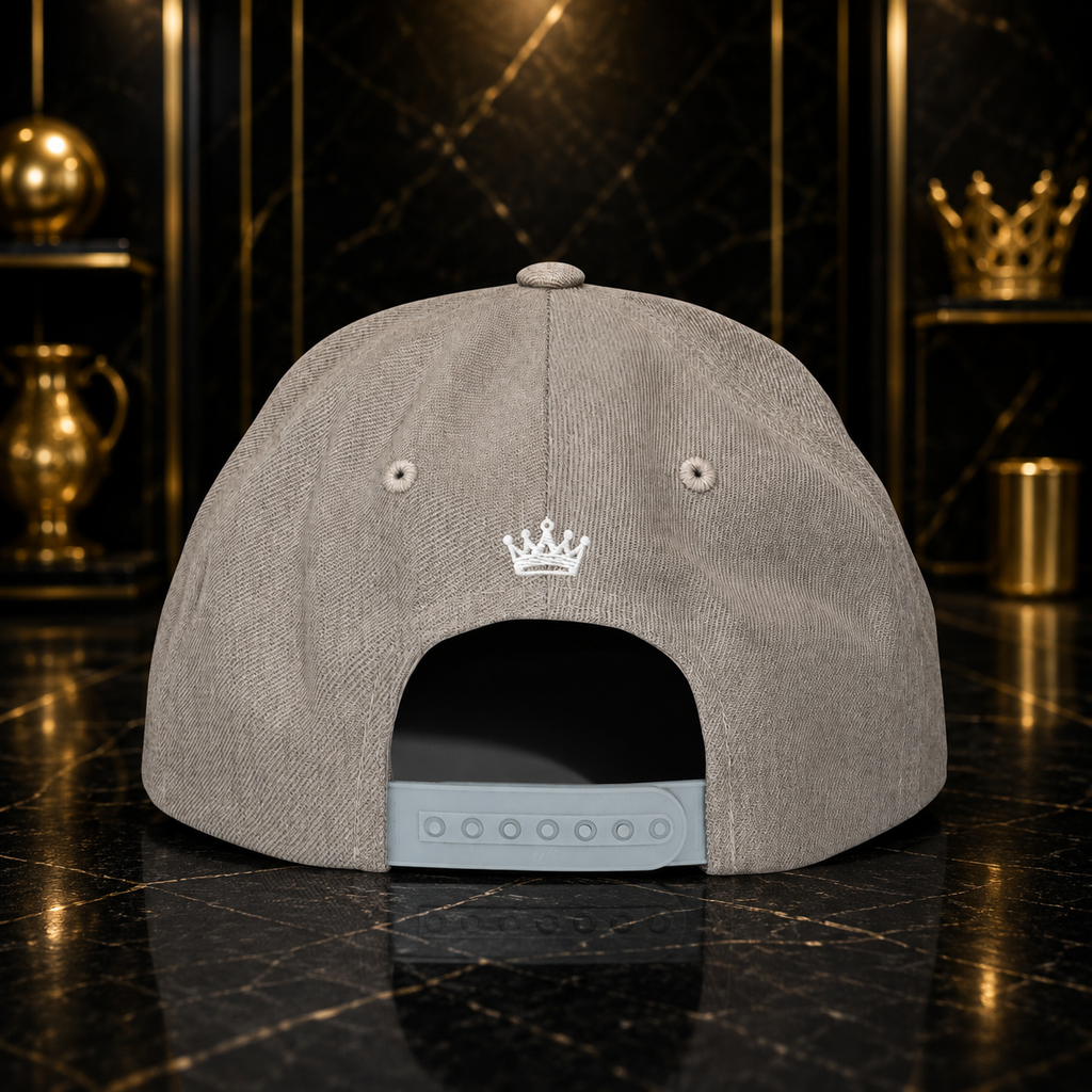 Moneyvation™ Signature Snapback Hat Summit White thread