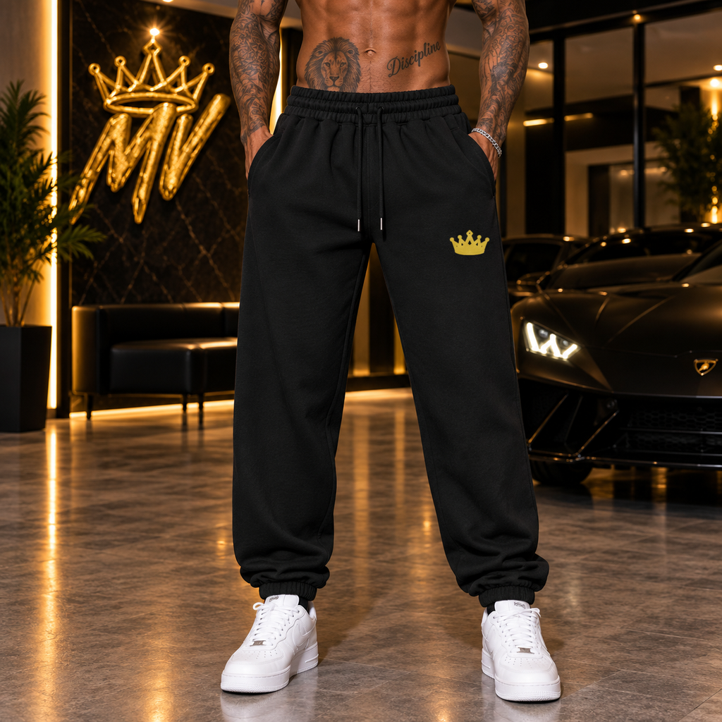 Moneyvation Premium Victory Gold Heavyweight Joggerers