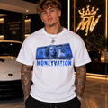Moneyvation "Chasing Freedom" Legacy Blue Essential Tee