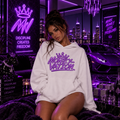 Moneyvation Premium Purple Crown Signature Heavyweight Hoodie