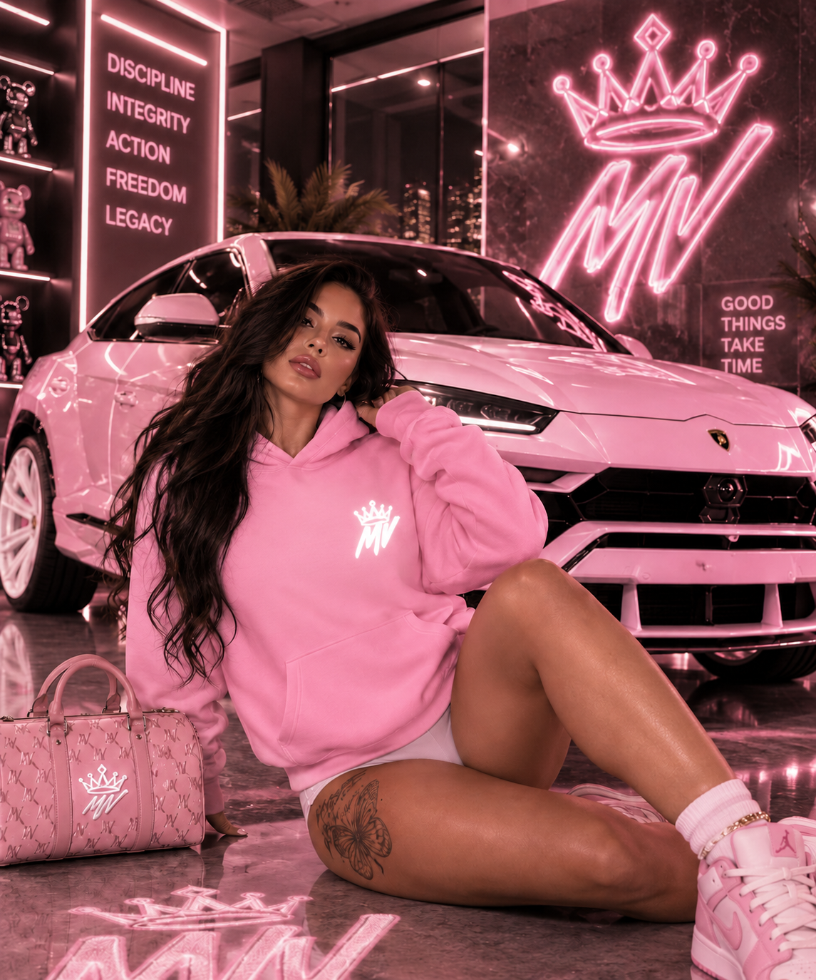 Moneyvation Premium Crown Signature Heavyweight Hoodie