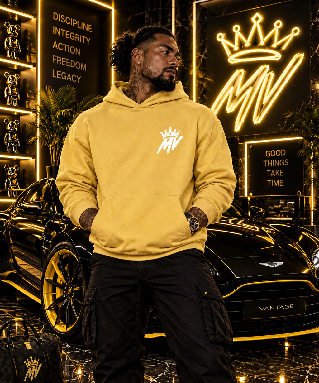 Moneyvation Premium Crown Signature Heavyweight Hoodie