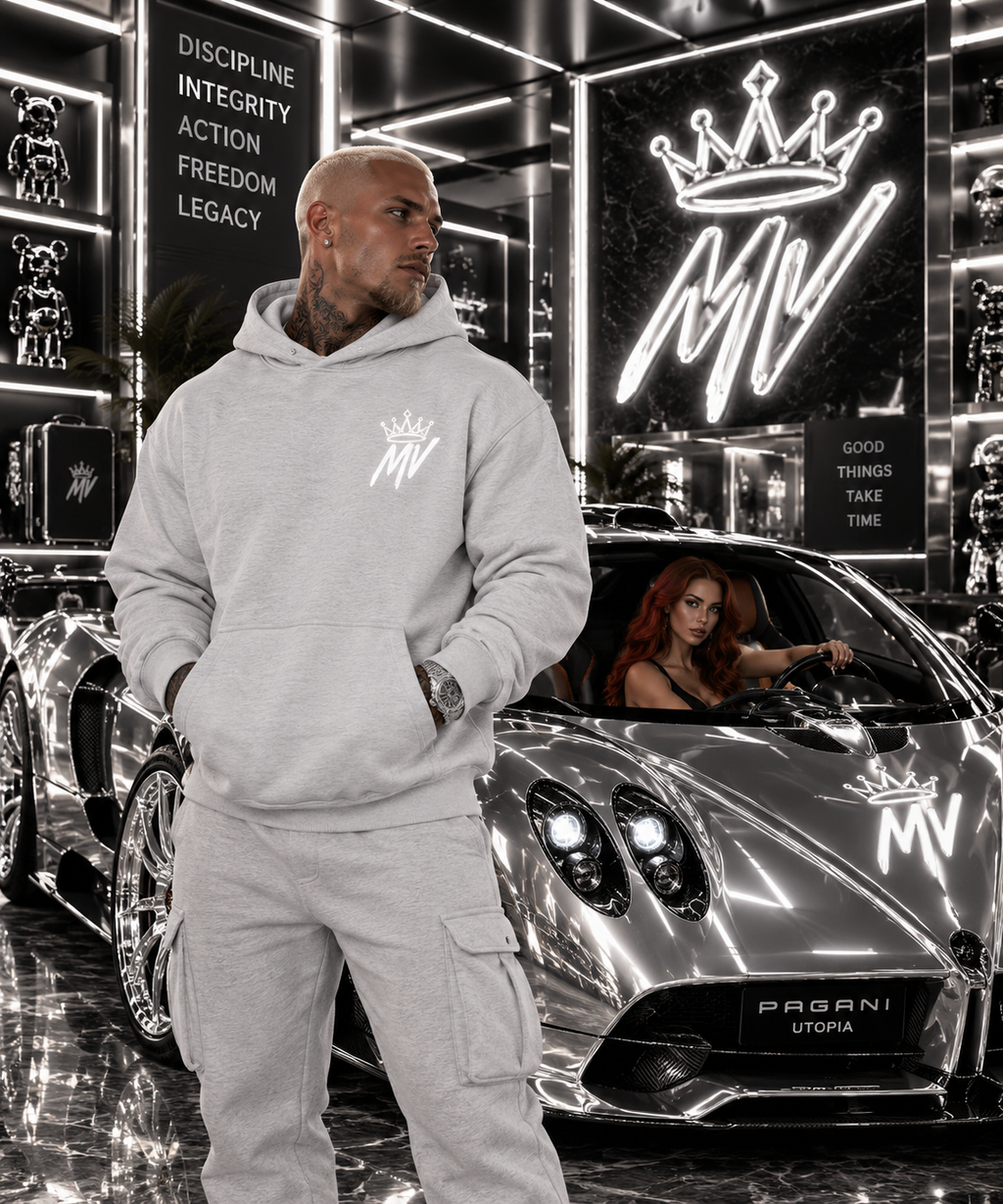 Moneyvation Premium Crown Signature Heavyweight Hoodie