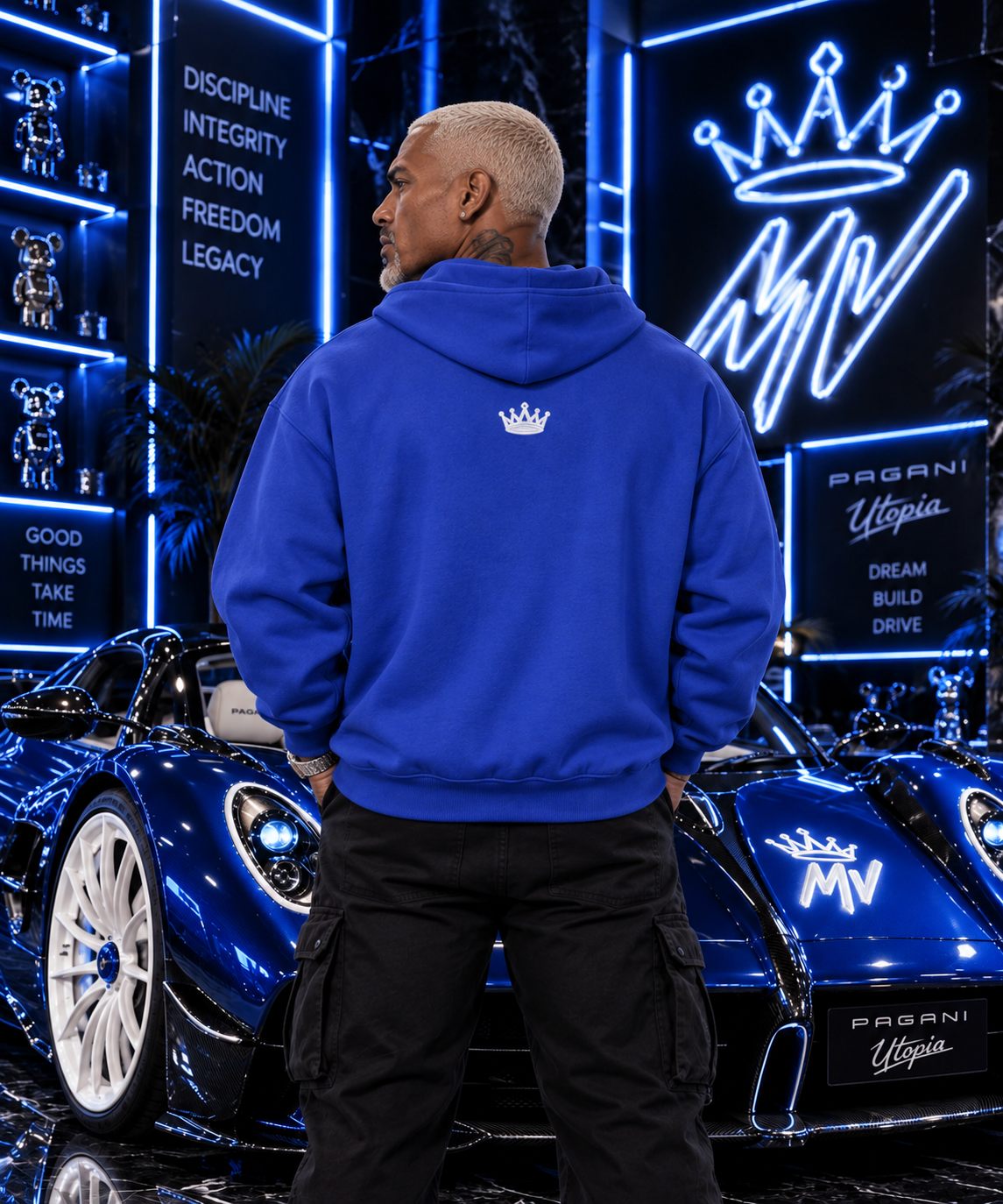 Moneyvation Premium Crown Signature Heavyweight Hoodie