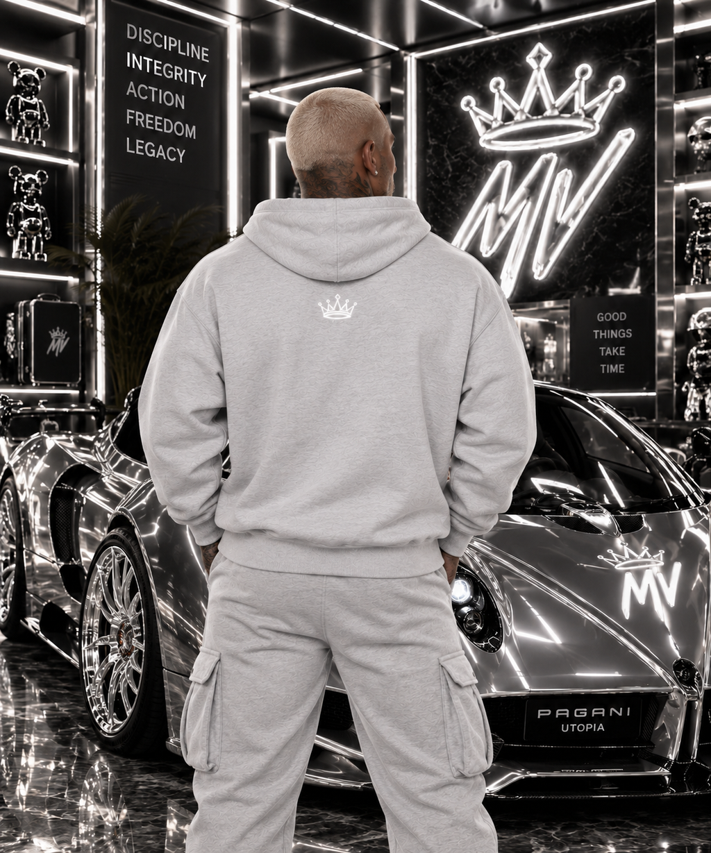 Moneyvation Premium Crown Signature Heavyweight Hoodie