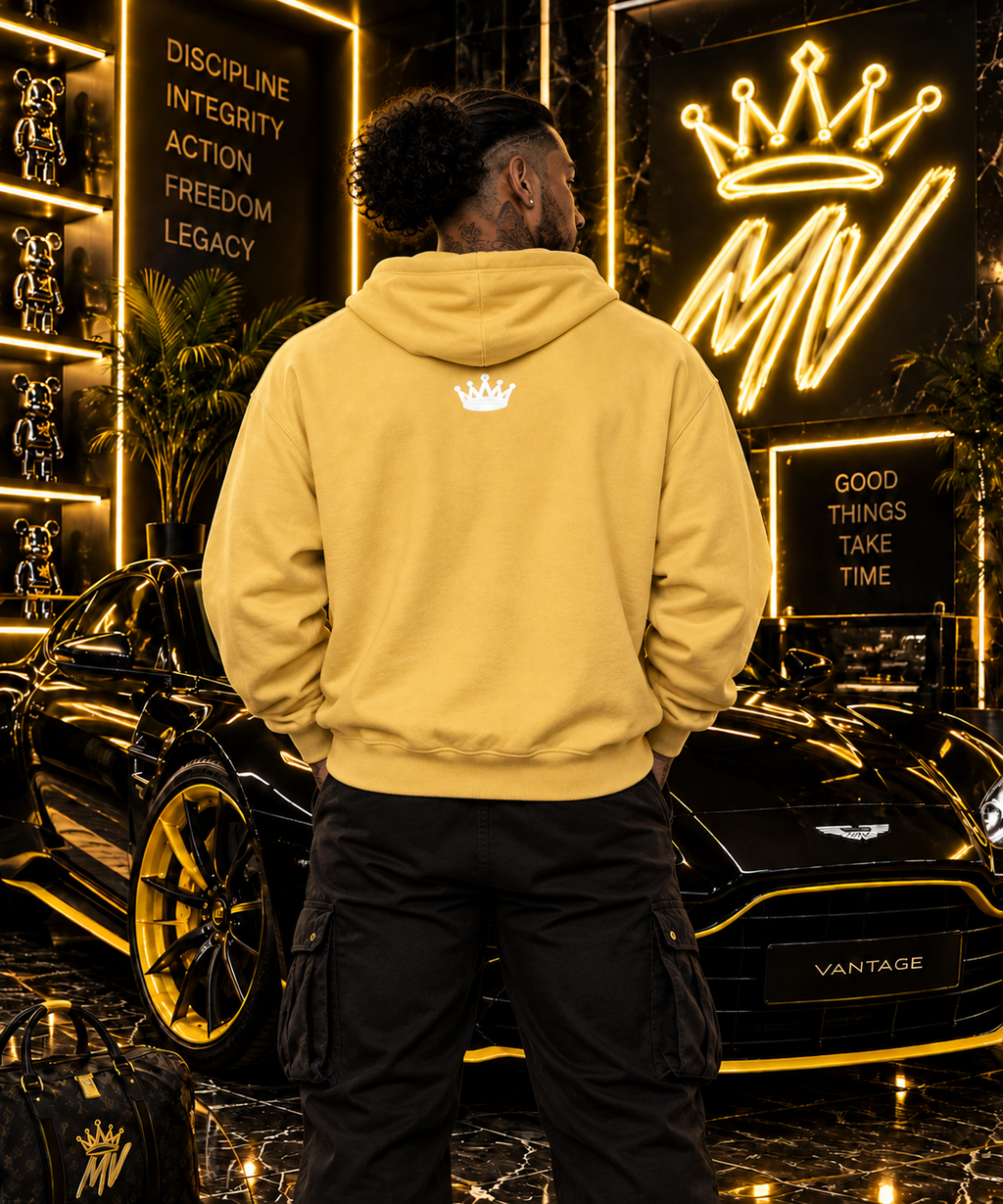 Moneyvation Premium Crown Signature Heavyweight Hoodie