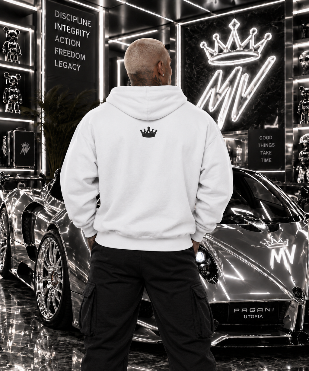 Moneyvation Premium MV & Crown Signature Heavyweight Hoodie