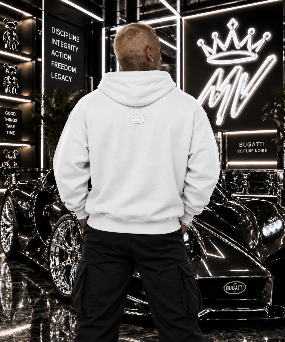 Moneyvation Premium MV & Crown Signature Heavyweight Hoodie