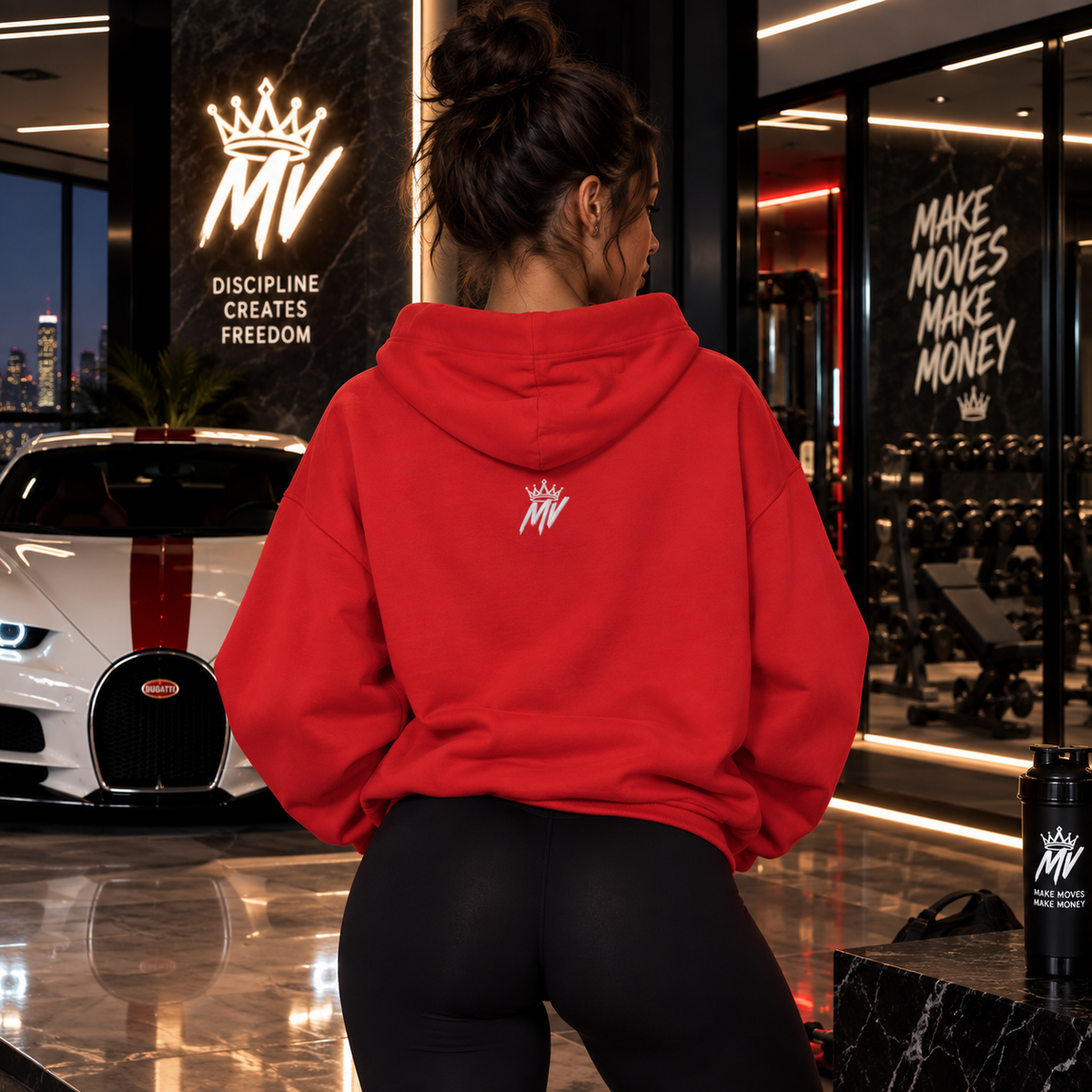 Moneyvation Premium Crown Signature Heavyweight Hoodie