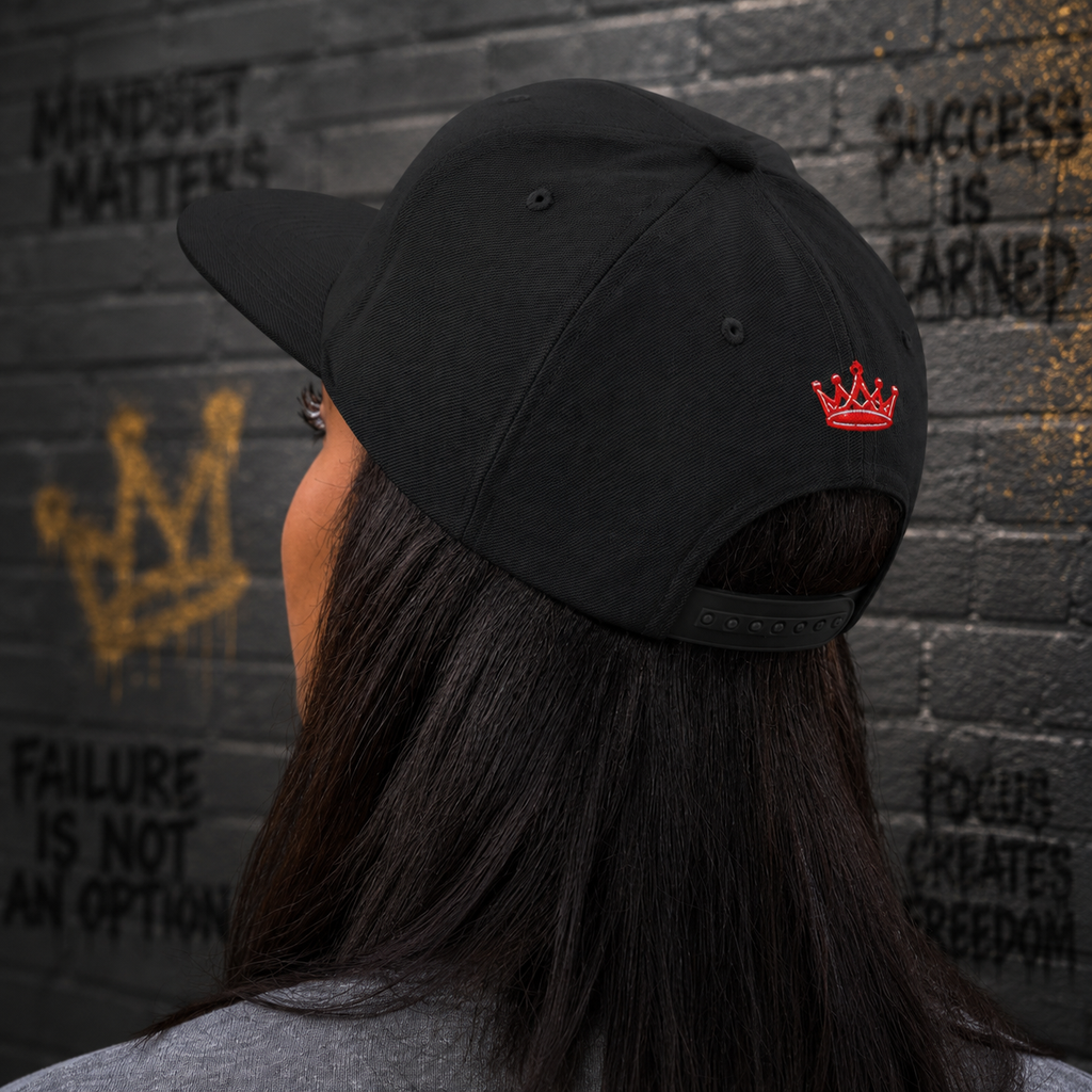 Moneyvation™ Signature MV Snapback Hat  Relentless Red